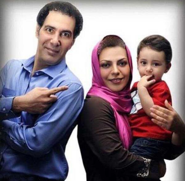 عکس پدر و مادر بهنام تشکر
