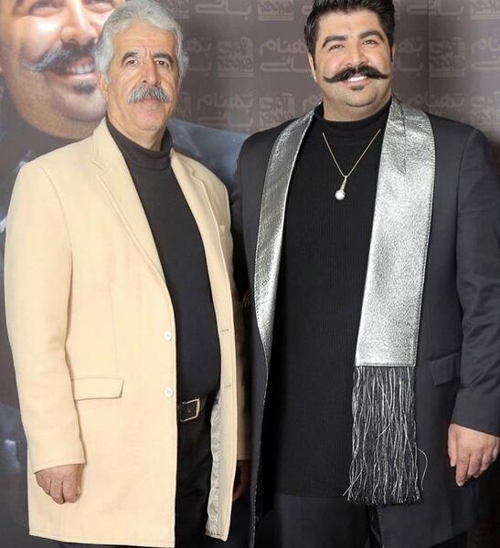 عکس پدر و مادر بهنام تشکر