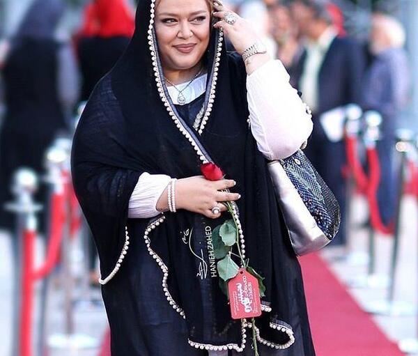 عکس بهاره رهنما در جشن حافظ