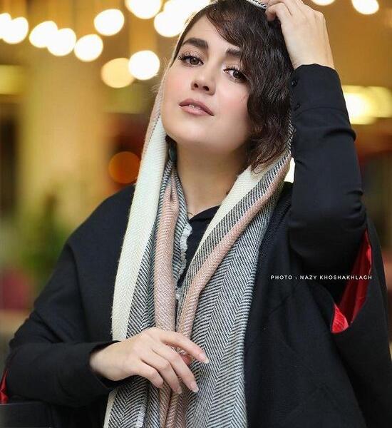عکسهای افسانه پاکرو در اکران خصوصی فیلم استراحت مطلق