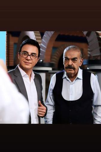 عکس حمید لولایی در بچه محل