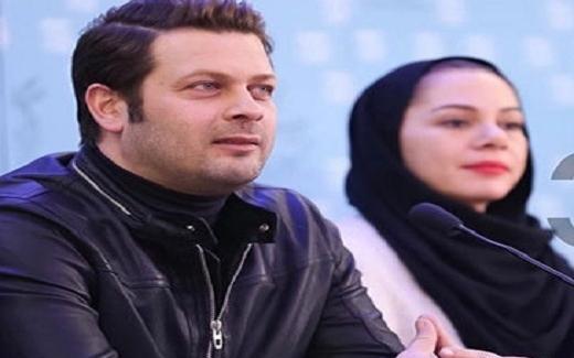 عکس پژمان بازغی با همسرش