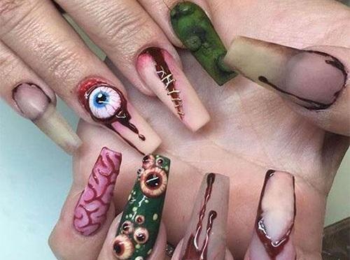 عکس ناخن ترسناک