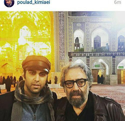 عکس مسعود و پولاد کیمیایی