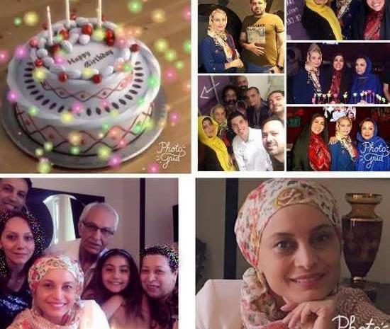 عکس خانوادگی جشن تولد