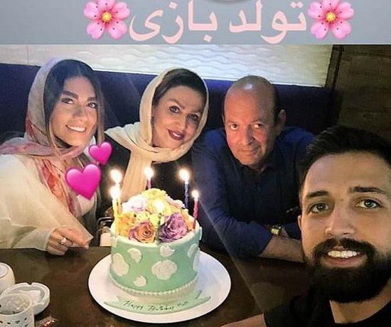 عکس خانوادگی جشن تولد