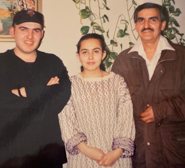 عکس پدر مادر پرستو صالحی
