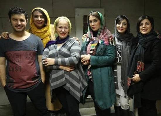 عکس جواد عزتی و مه لقا باقری