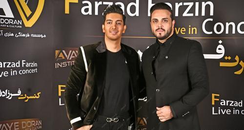 عکس فرزاد فرزین و امیرحسین رستمی