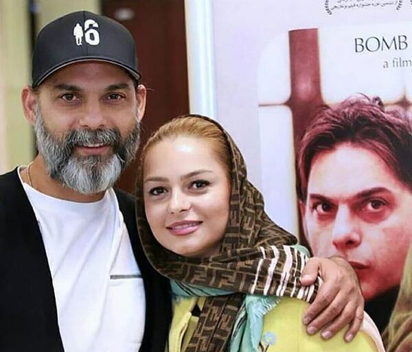 عکس پیمان معادی در کنار
