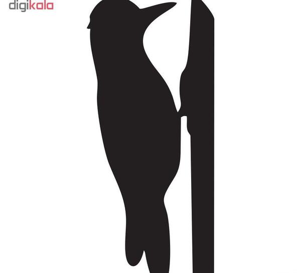عکس دارکوب با کاغذ رنگی