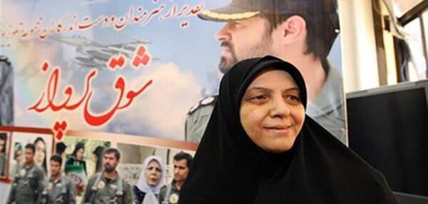 عکس قبر زن شهید بابایی