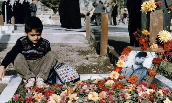 عکس قبر زن شهید بابایی