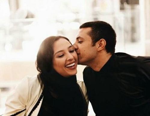 عکس هایی از اشکان اشتیاق و همسرش