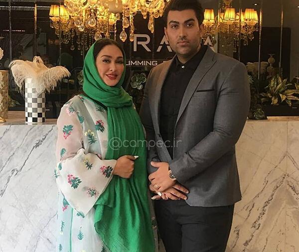 عکس جدید بچه ی الهام حمیدی