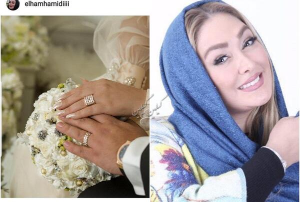 عکس جدید بچه ی الهام حمیدی