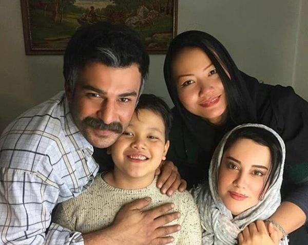 عکس آشا محرابی و همسر واقعی اش