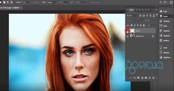 عکس فتوشاپ ساده