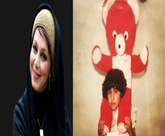 عکس کودکی بهنوش بختیاری