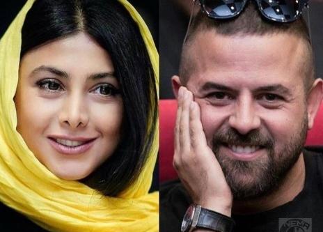 عکس ازاده صمدی وشوهرش