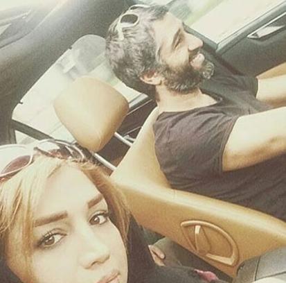 عکس از ماشین پژمان جمشیدی