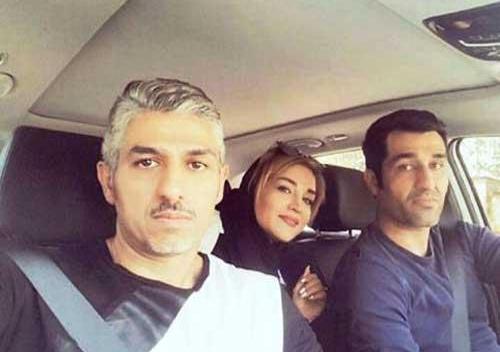 عکس از ماشین پژمان جمشیدی