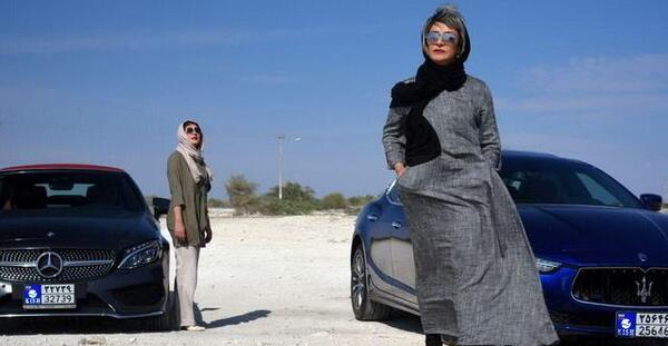 عکس از ماشین پژمان جمشیدی