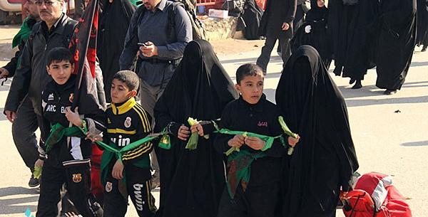 عکس جالب پیاده روی اربعین