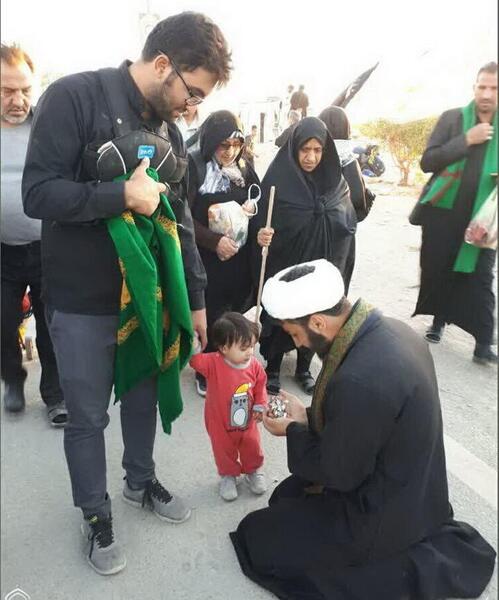 عکس جالب پیاده روی اربعین