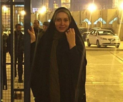 عکس ترانه علیدوستی با چادر