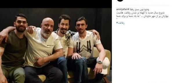عکس امیر جعفری استقلالی
