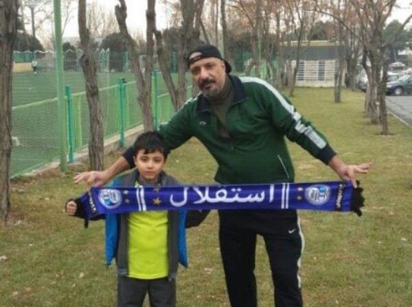 عکس امیر جعفری استقلالی