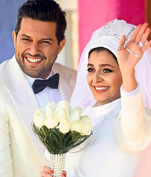 عکس عروسی حامد بهداد و ساره بیات