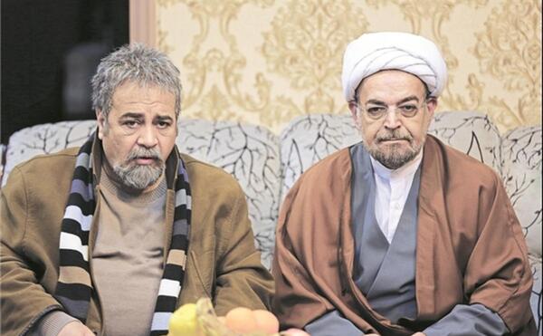 عکس حمید لولایی با روحانی