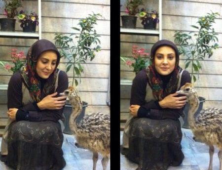 عکس های جنجالی حدیثه تهرانی