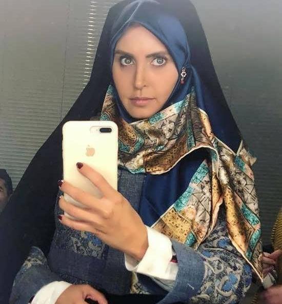 عکس های الناز شاکردوست با چادر