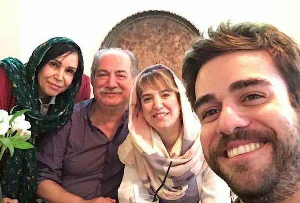 عکس آتیلا پسیانی و مادرش