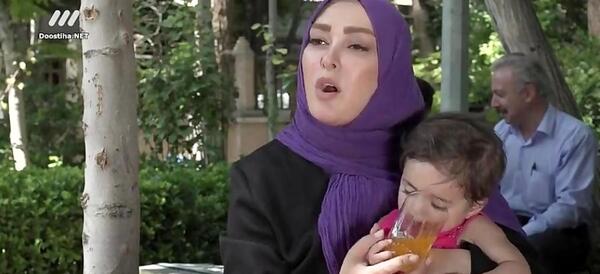 عکس الهام حمیدی در سریال روزهای بی قراری