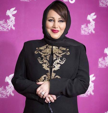 عکس بهنوش بختیاری با لباس آبی