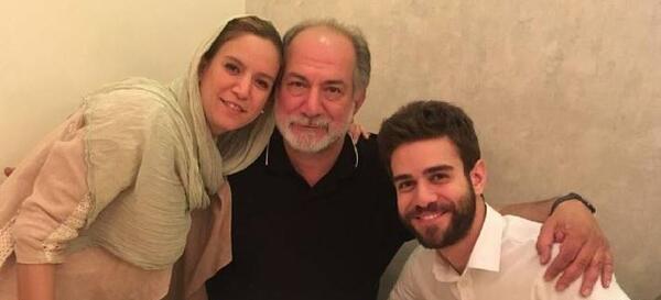 عکس بچه های آتیلا پسیانی و خانواده اش
