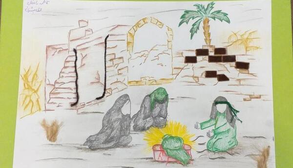 عکس اربعین نقاشی