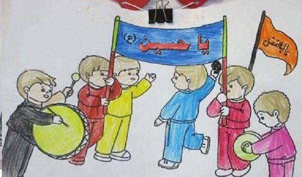 عکس اربعین نقاشی