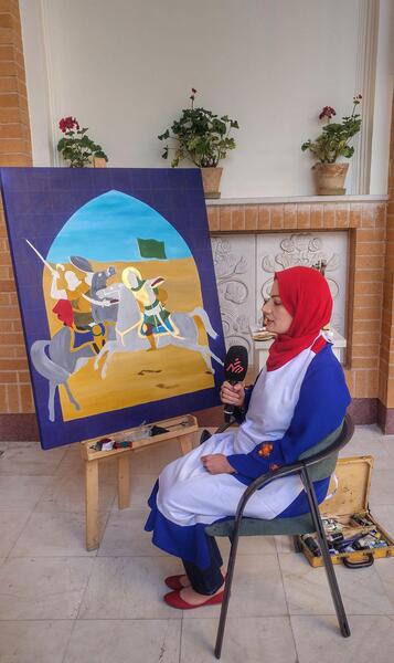 عکس اربعین نقاشی