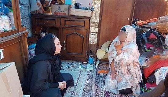 عکس بهنوش بختیاری با خانواده