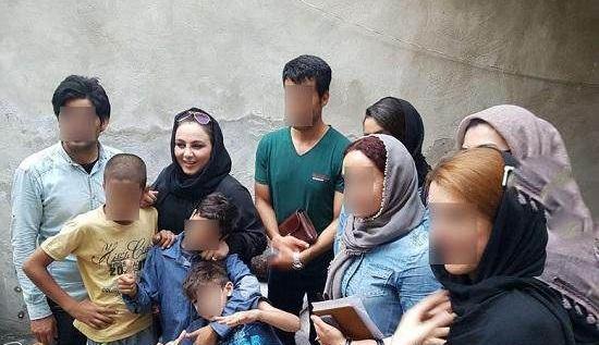 عکس بهنوش بختیاری با خانواده
