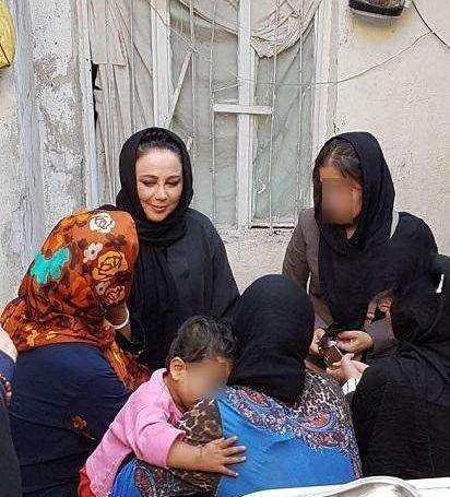 عکس بهنوش بختیاری با خانواده