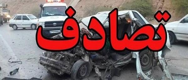 عکس ساینا تصادف