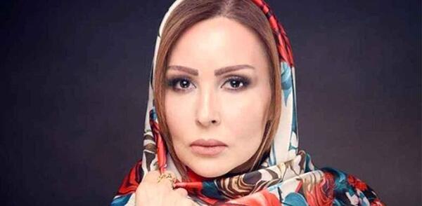 عکس از پرستو صالحی و همسرش