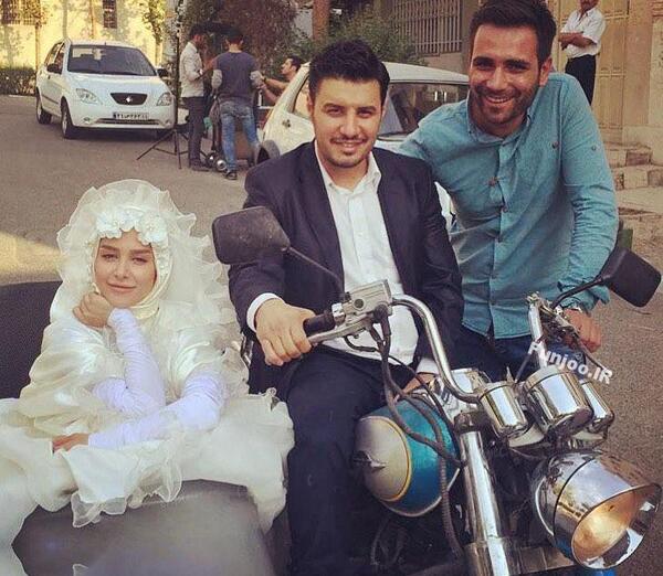 عکس الناز حبیبی جواد عزتی