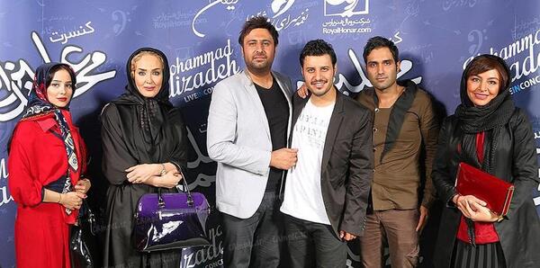 عکس الناز حبیبی جواد عزتی